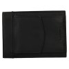 Kožená peněženka na mince Lagen - černá