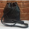 Kožená dámská crossbody kabelka Gianni Conti - černá