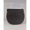 Kožená crossbody kabelka Borse in Pelle - černá