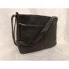Dámská kožená crossbody kabelka Cinino - černá