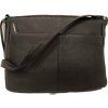 Dámská kožená crossbody kabelka Cinino - černá