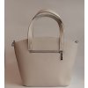 Dámská kabelka Karen Sandra - béžová/ lesk
