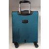 Cestovní kufr textilní Snowball - tyrkys vel.L