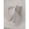 Dámská kabelka Karen Edda - bílá/ lesk