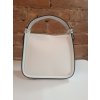 Dámská malá kožená kabelka Vera Pelle - bílá