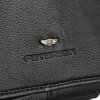 Pánská kožená crossbody Peterson - černá