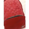 Dámský městský syntetický batoh Chiara Afra - červený