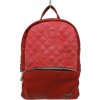 Dámský městský syntetický batoh Chiara Afra - červený