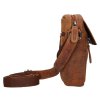 Pánská kožená crossbody Green Wood - světle hnědá/ camel