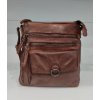 Kožená dámská crossbody kabelka Gianni Conti - hnědá
