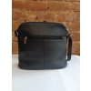 Dámská kožená crossbody kabelka Cinino - černá