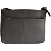 Dámská kožená crossbody kabelka Cinino - šedá