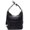 Dámský moderní kabelko / batoh Romina - černý
