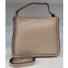 Dámská kožená kabelka Vera Pelle - béžová