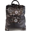 Batoh dámský syntetický Chiara Virgo - černý/ vzor