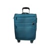 Cestovní kufr textilní Snowball - tyrkys vel.M