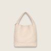 Dámská kabelka Bulaggi Weave hobo - krémová