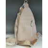Dámské syntetické crossbody Chiara Remko - Pudrové
