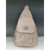 Dámské syntetické crossbody Chiara Remko - Pudrové