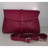 Dámská kožená kabelka/psaníčko - vínovéfc992d61 e3db 4c9b bb27 8d4e381637ad