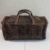 Luxusní kožená cestovní taška Green Wood 5796 - hnědá
