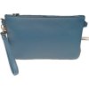 Dámská kožená crossbody kabelka 1735 - modrá