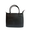 Dámská kožená kabelka Borse in Pelle 1669/10 - černá
