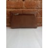 Dámská kožená kabelka crossbody 7770 - hnědá
