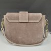 Dámská kožená crossbody Laura Biaggi 04-525 - sv.hnědá