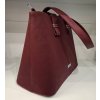 Dámská kabelka Karen Delilah - vínová