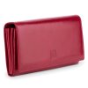 Dámská kožená peněženka VerMari 72037 - červená