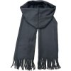 Dámská kašmírová šála 15-01 - černá