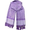 Dámská kašmírová šála 15-02 - fialová