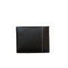 Pánská kožená peněženka Australian 15-U2 - černá/ šedá