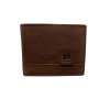 Pánská kožená peněženka Nordee 036 - hnědá