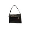 Dámská kabelka Karen Samira - černá/ vzor