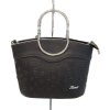 Dámská kabelka Karen Melba - černá/ vzor