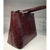 Dámská kabelka Karen Femi - bordó/ vzor