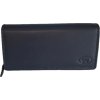 Dámská kožená peněženka Rovicky R003 - modrá