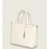Dámská kabelka Bulaggi Woven 26323 - bílá