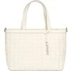 Dámská kabelka Bulaggi Woven 26323 - bílá