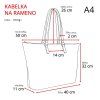 Dámská kabelka Carmelo 0166 - černá
