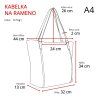 Dámská shopper kabelka Le Sands 0264 - krémová