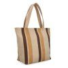 Dámská shopper kabelka Indee 6436 - hnědá