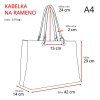 Dámská shopper kabelka Le Sands 6264 - béžová