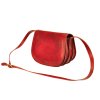 Dámská kabelka kožená, crossbody /lovecká/ - modrá