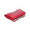 Peněženka dámská kožená, červená lak - rám