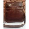 Pánská kožená crossbody 5678 - hnědá