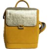 Batoh dámský syntetický Karen Amon - žlutý/zlatý