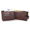 Pánská kožená peněženka Arwel se zápinkou 513-1904-47 - hnědá